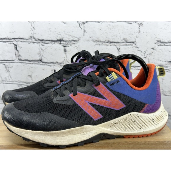 New Balance Shoes - New Balance DynaSoft Nitrel‎ V4 Trail Running Shoe Black/Orange Women's Size 9.5